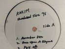 RAKIM unreleased shit ‘96 EP white label TEST PRESS RARE hip hop rap