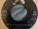 Bobby Day “Pretty Little Girl Next Door” “Buzz Buzz Buzz” 45 RPM RCA MINT RARE