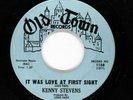 KENNY STEVENS Doo Wop Teen 45rpm Echo In My Heart b/w Love At First Sight HEAR