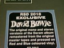 David Bowie –Self Named 2018 RSD Red / Blue Vinyl 2LP - Sealed - Free Postage