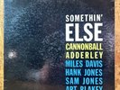 cannonball adderley, somethin' else blue note records BLP 1595, blue note 1595