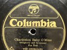 Jazz-78 RPM-The Georgians-Columbia 407-Charleston Baby O'Mine-V+
