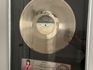 Joan Jett Boardwalk Records RIAA I LOVE ROCK & ROLL PLATINUM CERTIFIED AWARD