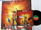 MANOWAR Kings of Metal LP 1988 European press w/Poster SHIPS FROM USA