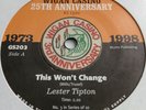 Lester Tipton  -  This Won't Change   -  WIGAN CASINO 25TH ANNIVERSARY 45