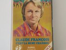 Claude FRANÇOIS Très RARE édition étrangère cassette audio album 1971