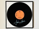 Johnny Cash A Boy Named Sue Framed Autographed Vinyl Record
