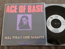 Ace of Base - All that she wants UK 7'' Single