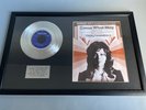 Vicky Leandros | Platin 7” Vinyl | Award | COME WHAT MAY | Vintage | Gerahmt |#1