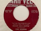 Rockabilly 45 CARL NEWMAN Rockin' & A Boppin'/Twist On Guitar Mar-Vel HEAR