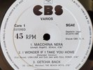 CBS 1985 PROMO LP SCALA Lisa Lisa And Cult Jam THE BEACH BOYS Los Inhumanos