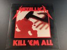 METTALICA Kill 'Em All LP Vinyl Record Album Megaforce Records 1983