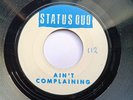 Status Quo - Ain't Complaining  One Sided Testpressing,  Single