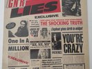 GUNS N' ROSES - Gn'R Lies - LP Vinyl 1988 VG+ Cover VG Condition