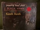 Kenneth Rexroth - Poetry And Jazz At The Blackhawk, LP Red Vinyl 1960 VG Shrink