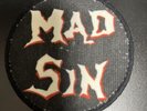 Mad Sin Vintage Patch Psychobilly Rockabilly Punk