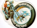 NM/NM Hawkwind Silver Machine Shaped Vinyl Shaped Picture Disc 1986