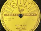 JOHNNY CASH - NEXT IN LINE / DON'T MAKE ME GO -  78rpm 1957 SUN RECORDS