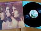 EMERSON LAKE & PALMER Trilogy Original 1972 UK Vinyl LP M- VINYL 70s Prog Rock