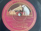 78 RPM EUGENIE BUFFET - Ma chanson - A Saint Lazare - GRAMOPHONE 6923