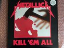 Metallica Kill Em All double LP vinyl UK Mfn 1983 limited edition double DMM GF