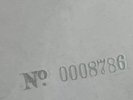 The Beatles White Album 1967 mono vinyl top load low #0008786 SUPER COPY