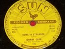 Johnny Cash Come in Stranger Guess Things Happen That Way 78 rpm Sun Records 295