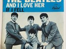 Beatles And I Love Her If I Fell Capitol 5235 45rpm W/RARE PS (July 1964)