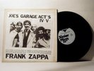 FRANK ZAPPA Dbl LP Joe's Garage Acts IV+V Live 1980 New Sound rare  vinyl