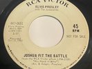 Elvis Presley: Joshua Fit The Battle / Known Only To 45 - RCA 447-0651 - Promo