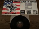 Agnostic Front Live At CBGB Vinyl Record Lp In Effect Records Nyhc Warzone