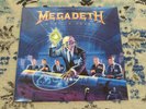 Megadeth Rust In Peace LP 1990 US Capitol 2018 Blue Vinyl Reissue Limited