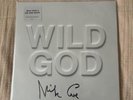 NICK CAVE AND THE BAD SEEDS 'WILD GOD' SIGNED BLACK LP MINT RARE