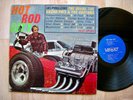 Hot Rod City QUADS / GRAND PRIX / CUSTOMS Vault LP 104 orig 1963 surf rock PROMO