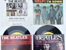 4 Beatles Picture Sleeve’s And 45’s Hello Goodbye,The￼ Long And Winding,Yellow S