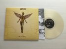 NIRVANA   IN UTERO   QUALITY NEAR MINT 90S GRUNGE ROCK CLEAR VINYL LP + INSERT