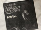 Minor Threat In My Eyes original yellow label with insert and sticker VG+