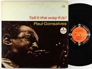 Paul Gonsalves - Tell It The Way It Is  LP - Impulse  - A-55 RVG