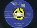 Screamin' Jay Hawkins - EVEN THOUGH / TALK ABOUT ME - Wing W-90055X45