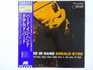 Donald Byrd Byrd In Hand Blue Note LNJ-80093 Japan  VINYL LP OBI