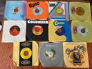 Lof Of 11 1970's R&B Soul Disco 45 rpm Records Jackson’s Barry White O’Jays Sly