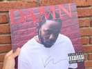 Kendrick Lamar SIGNED DAMN Vinyl LP Album