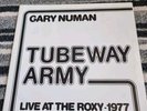 Tubeway Army - Live At The Roxy 1977. Very Rare vinyl LP. Gary Numan. Excellent.