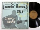 Ramblin THOMAS 1928 Chicago Blues LP  MINT- vinyl  Dh 774