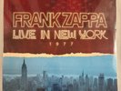 FRANK ZAPPA – LIVE IN NEW YORK 1977 - VINYL 2XLP NEW - BENT COVER EDGE - J