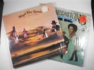 2 Lps  TEMPTATIONS . Sky's The limit & Solid Rock both promo cutouts, Vinyl VG+