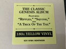 Genesis A Trick Of The Tail Yellow Vinyl Limited Edition