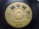 CONNIE FRANCIS  Im gonna be warm this winter/pretty little SINGLE INDIA VG+