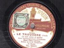 379g1. Felia Litvinne - Trouvere-La nuit calme & Brise d'Amour-Odeon 56221/56225