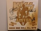 KISS KRUISE V AUTOGRAPHED VINYL RECORD 2015 - OFFICIAL New Alive